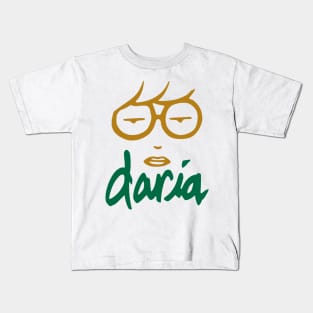 daria face Kids T-Shirt